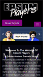 Mobile Screenshot of epsomplayers.com
