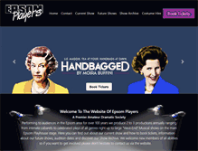 Tablet Screenshot of epsomplayers.com